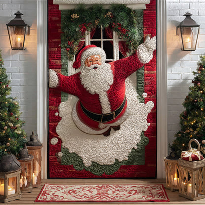 Holiday Visitor Quilted Door Cover NCU0DV8338