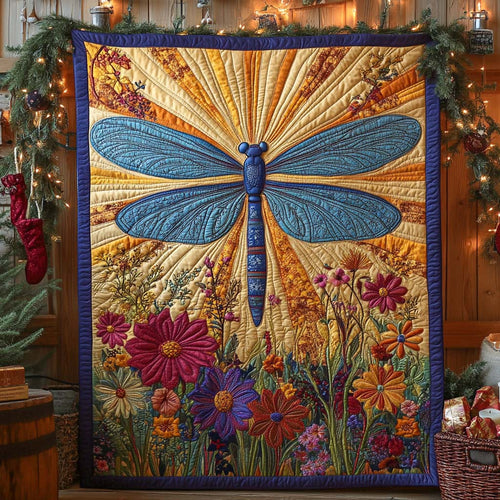 Holiday Wing Symphony Quilted Blanket NCU0NXD836