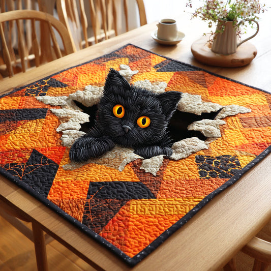 Hollow Cat Rise Quilted Table Topper NCU0NTD464