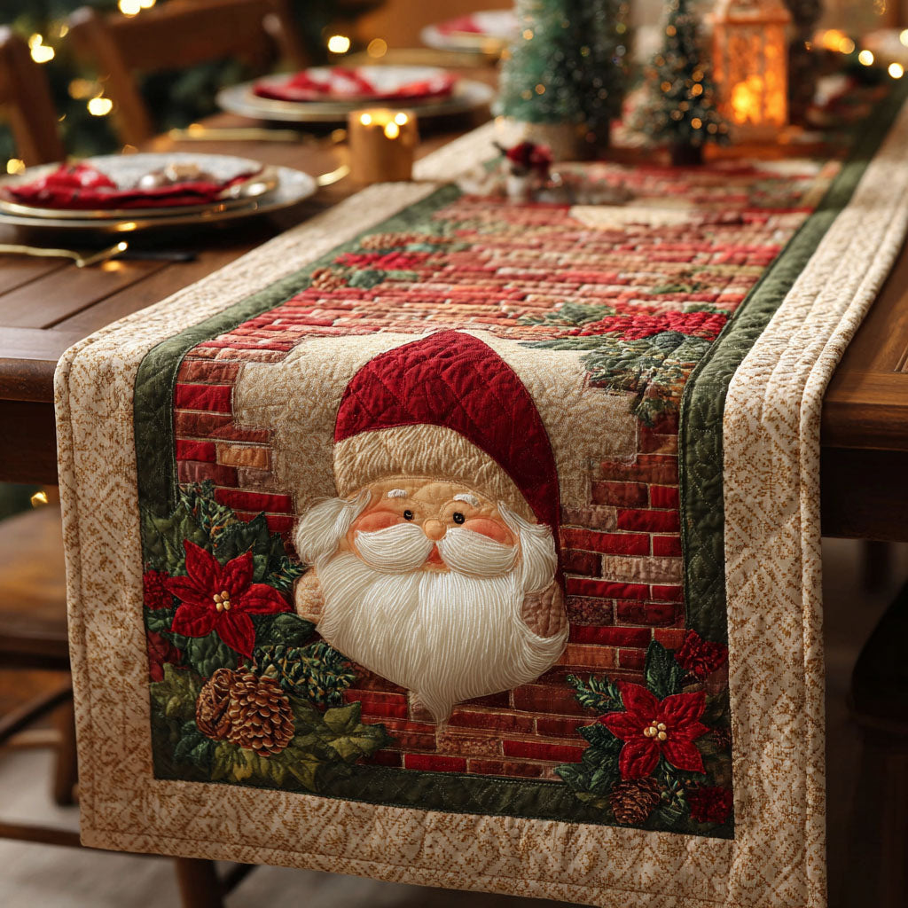 Holly Hearth Quilted Table Runner NCU0NTV533