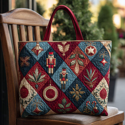 Holly Star Quilted Tote Bag NCU0PTT1703