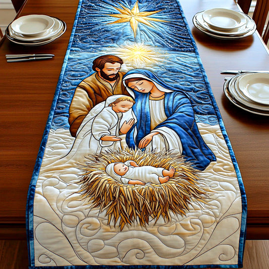 Holy Blessing Quilted Table Runner NCU0NTD768