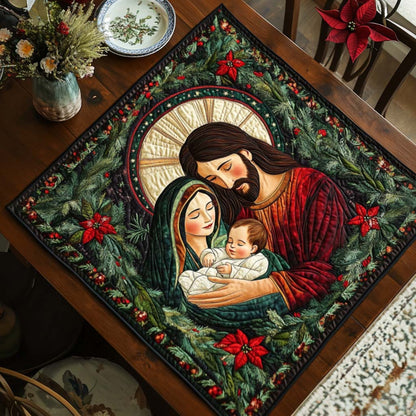 Holy Embrace Quilted Table Topper NCU0NNT1710