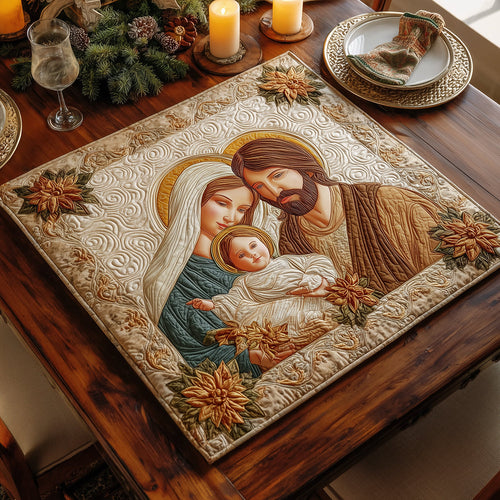 Holy Embrace Quilted Table Topper NCU0TH3360