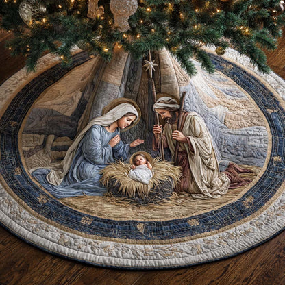 Nativity Quilted Tree Skirt NCU0QN066
