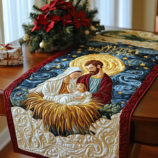 Holy Light Quilted Table Runner NCU0NNL201