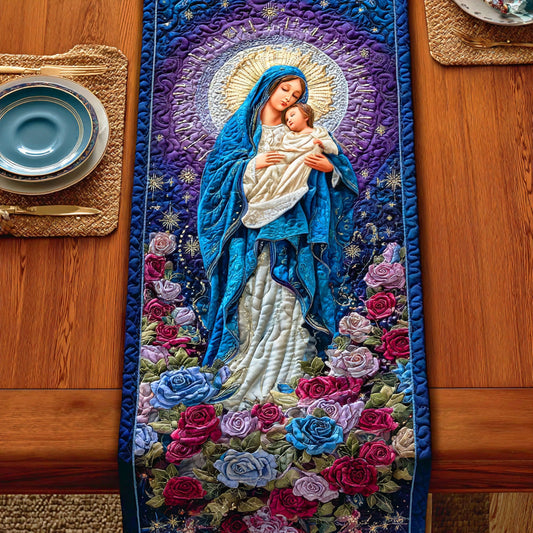 Holy Mother Love Quilted Table Runner NCU0NTD761