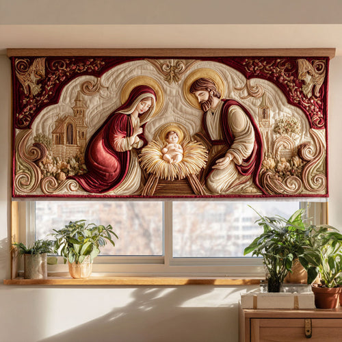 Holy Night Grace Quilted Valance NCU0NTV456