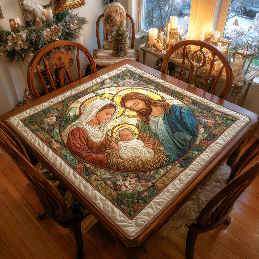Holy Night Quilted Table Topper NCU0DV920