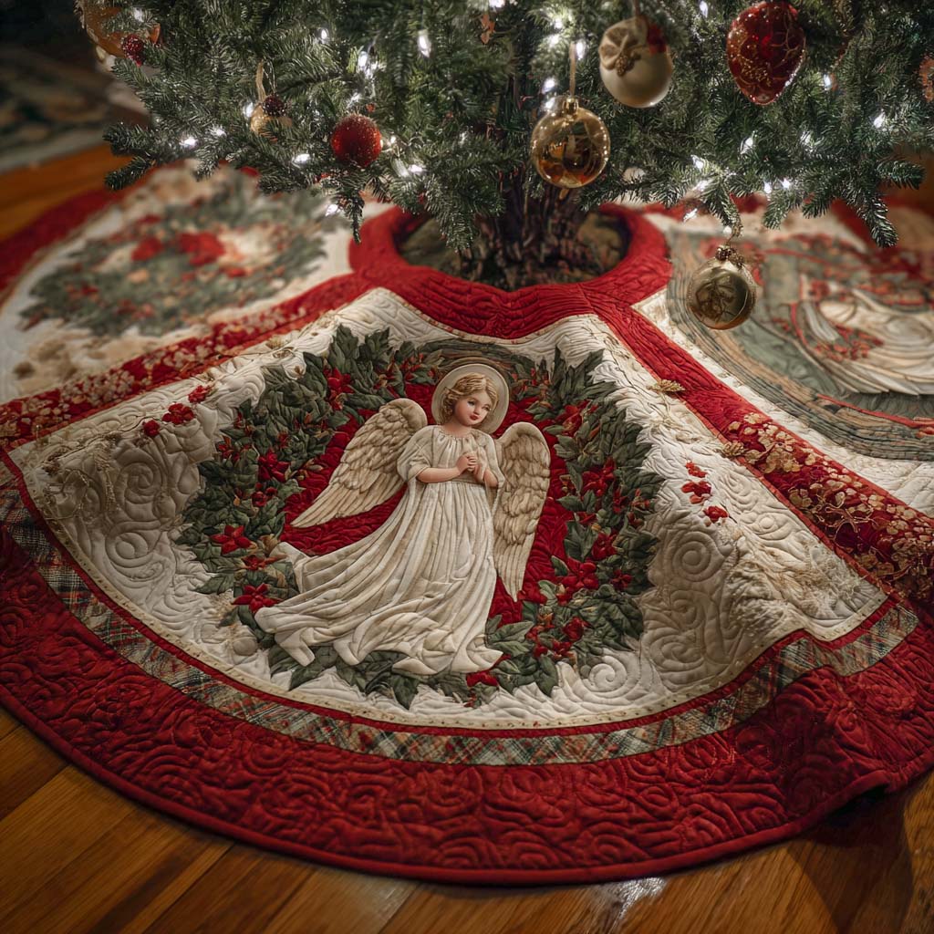 Holy Serenity Quilted Tree Skirt NCU0NXD998