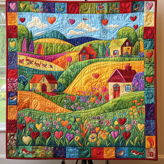Home Sweet Home Quilted Blanket NCU0NVH249