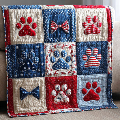 Homefront Paws Quilted Blanket NCU0NTD1563