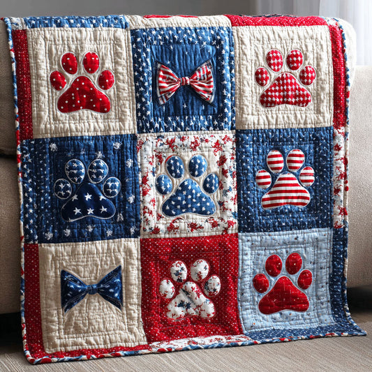 Homefront Paws Quilted Blanket NCU0NTD1563