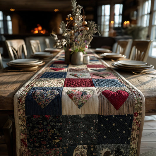 Homestead Love Quilted Table Runner NCU0LDH321