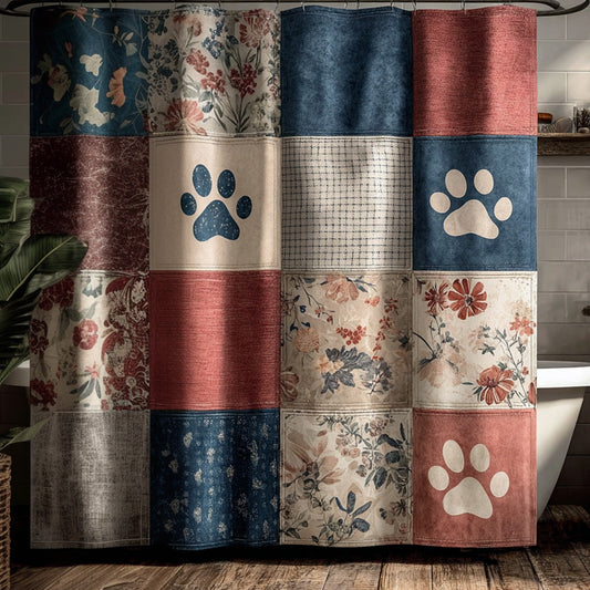 Homestead Paws Shower Curtain NCU0LDH418