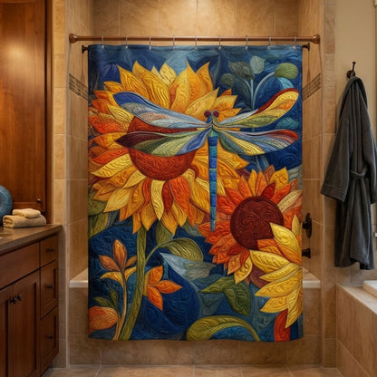 Honeygold Petal Sky Shower Curtain NCU0PTT3014