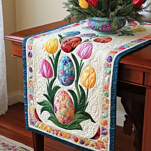 Hop into Easter Quilted Table Runner NCU0PTT207