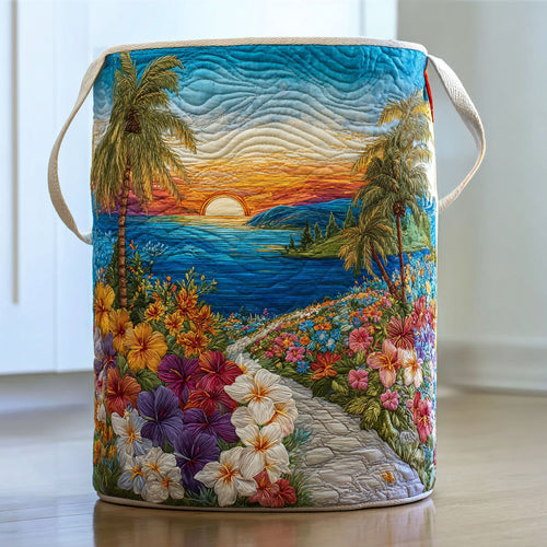 Horizon Glow Quilted Laundry Basket NCU0PTT1217