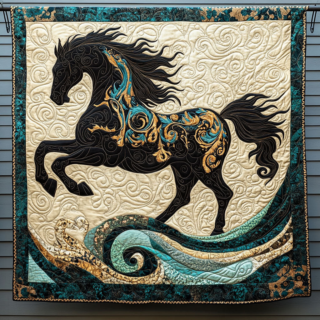 Horse Dream Quilted Blanket NCU0DDK2179