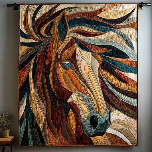 Horse Light Quilted Blanket NCU0DDK2181