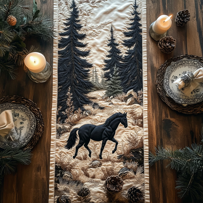 Horse Whisperer Quilted Table Runner NCU0NVH436