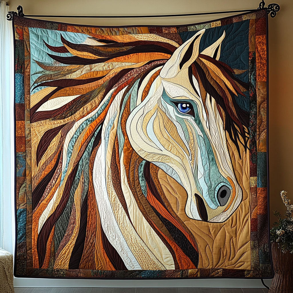 Horse Wonder Quilted Blanket NCU0DDK2182