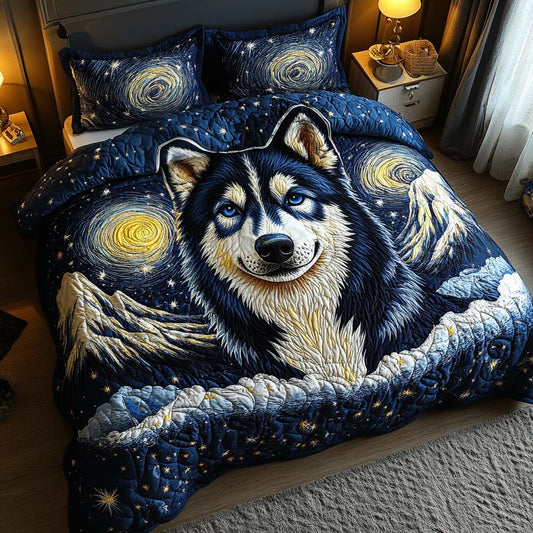 Howl Spirit 3-Piece Quilted Bedding Set NCU0NNT802