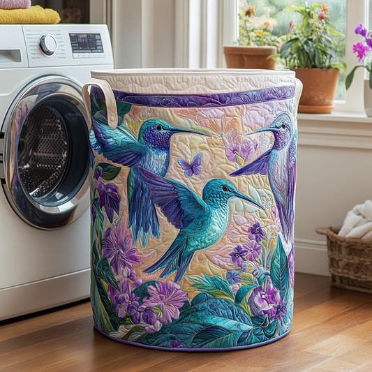 Hummingbird Air Quilted Laundry Basket NCU0DDK527