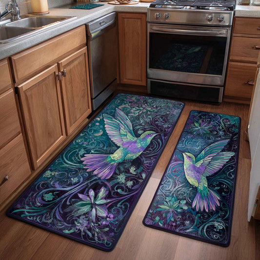 Hummingbird Garden Kitchen Area Rug NCU0DK10912