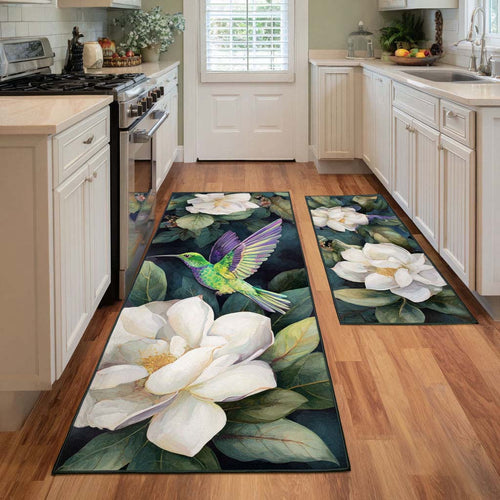 Hummingbird Light Kitchen Area Rug NCU0DK10909