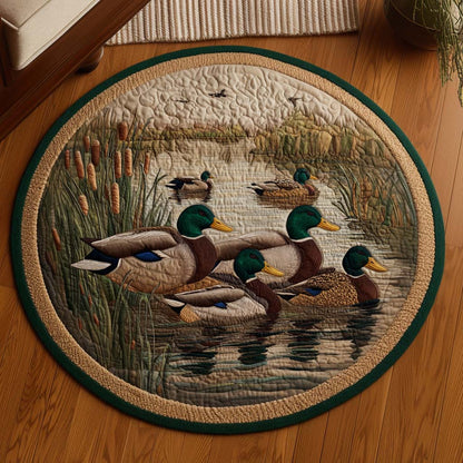 Hunter Dawn Quilted Round Mat NCU0NNT1964