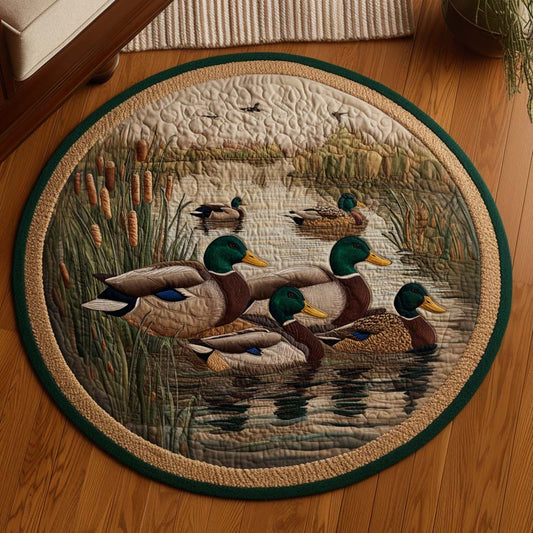 Hunter Dawn Quilted Round Mat NCU0NNT1964