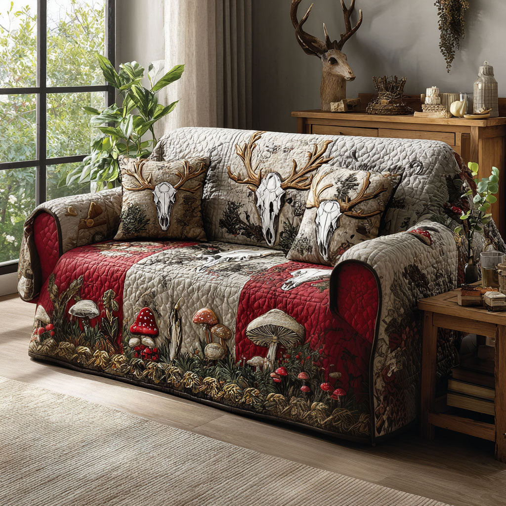 Hunter Ridge Quilted Sofa Cover NCU0PTT2440