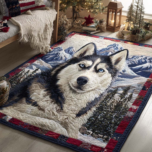 Husky Gaze Area Rug NCU0NXD857