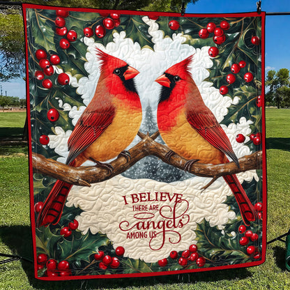 I Believe There Are Angels Among Us Art Quilt Hanging NCU0TL1048