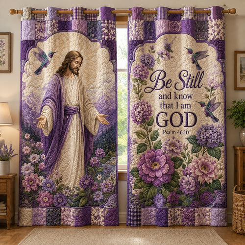 Identity in Christ Quilted Curtains NCU0PTT3363