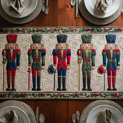 Imperial Nutcracker March Quilted Table Runner NCU0HNH478