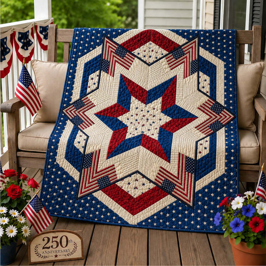 Independence Bloom Quilted Blanket NCU0DQQ0903