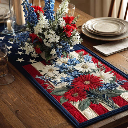 Independence Garden Quilted Table Runner NCU0DQQ0517