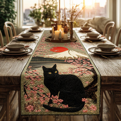 Inky Charms Quilted Table Runner NCU0DV989