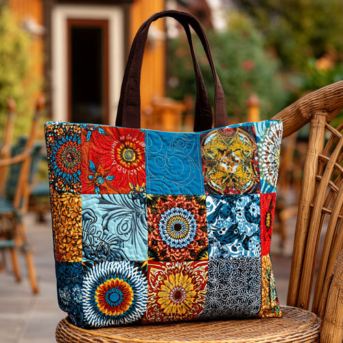 Inner Harmony Quilted Tote Bag NCU0PTT1780