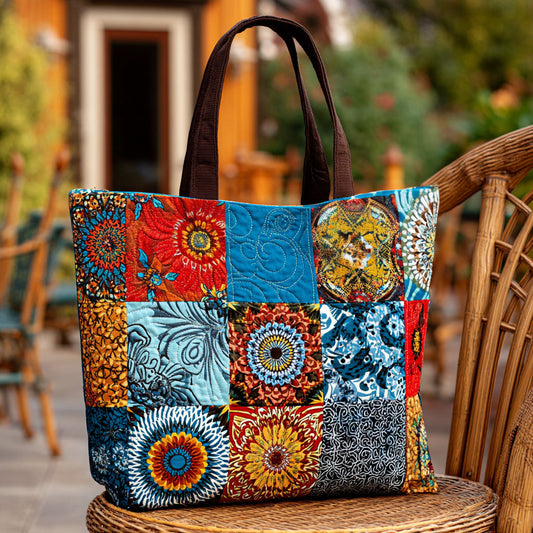 Inner Harmony Quilted Tote Bag NCU0PTT1780