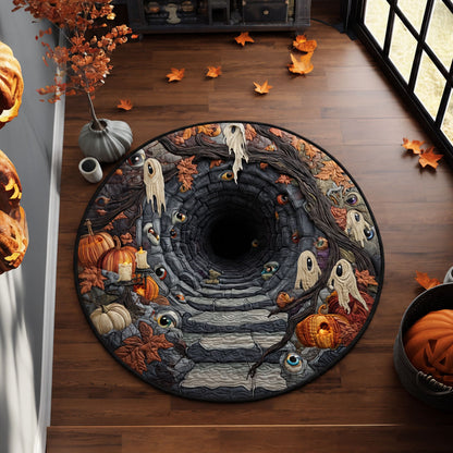 Into the Hollow Quilted Round Mat NCU0PTT3231