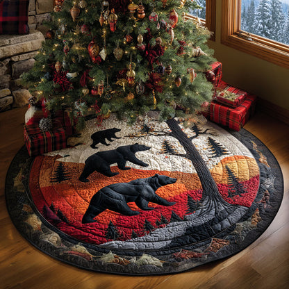 Into the Wild Woods Quilted Round Mat NCU0PTT1855