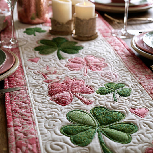 Irish Blessing Quilted Table Runner NCU0DV1827