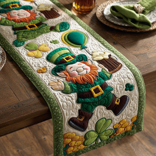 Irish Cheer Quilted Table Runner NCU0NTD1367