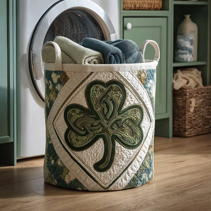 Irish Folklore Soul Quilted Laundry Basket NCU0HNH805