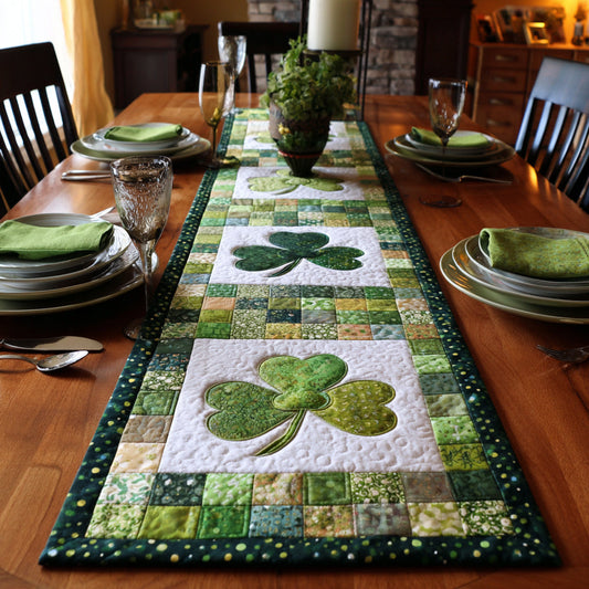 Irish Heritage Quilted Table Runner NCU0HNH814