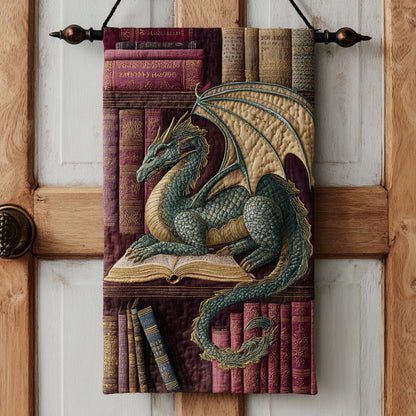 Ironclaw Mountain Dragon Quilted Door Banner NCU0DV1495