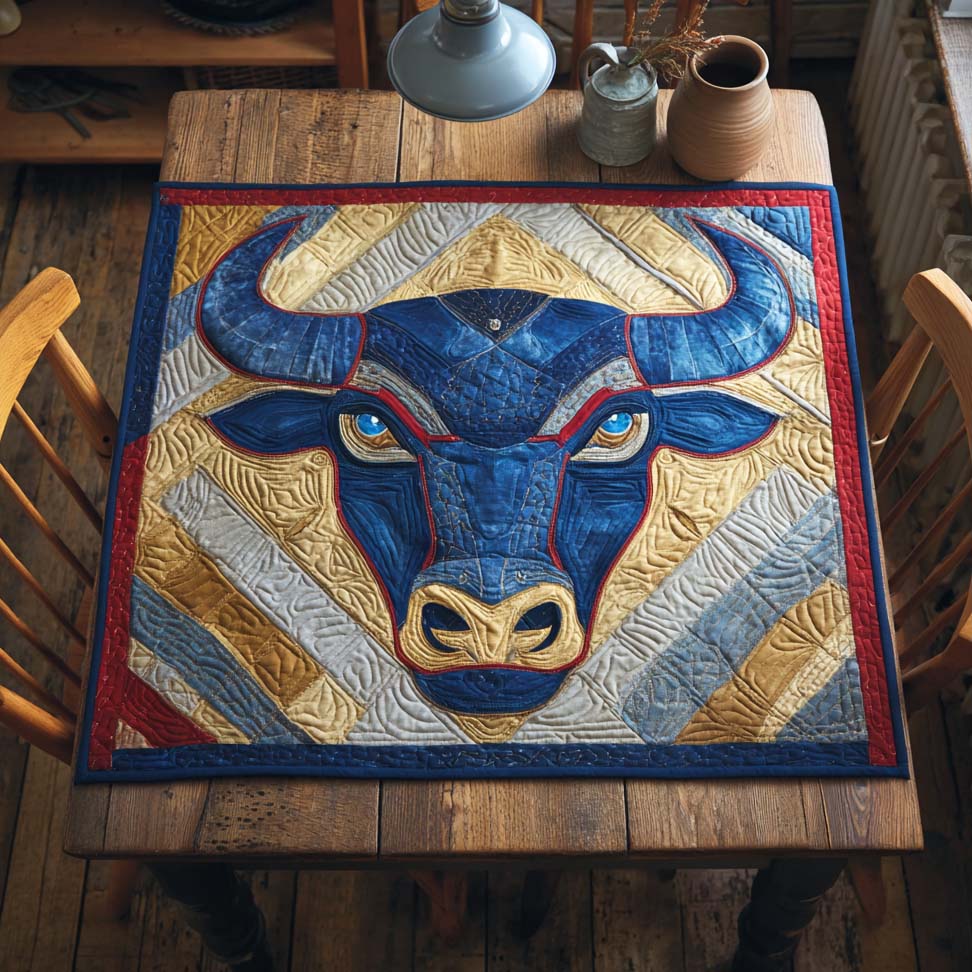 Ironhorn Majesty Quilted Table Topper NCU0NXD091